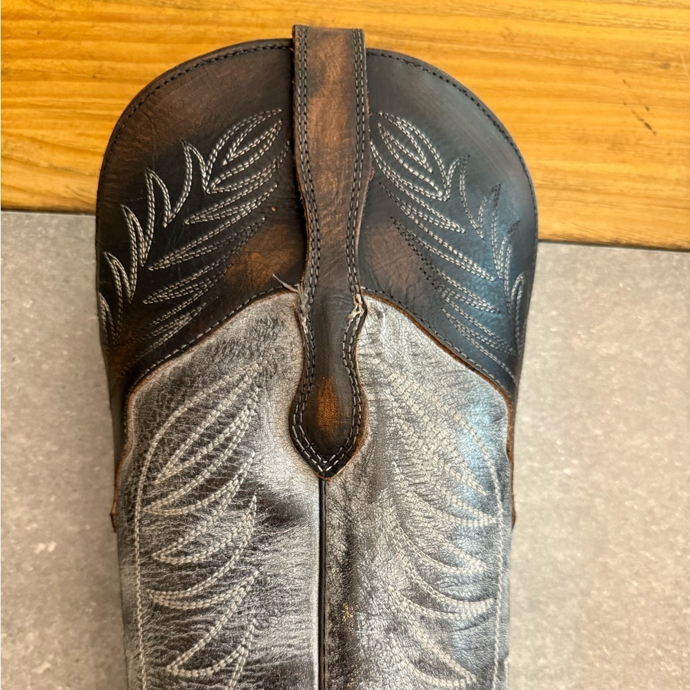 Freebird Misty Ice Tall Western Leather Boots Size 6 - Picture 8 of 16